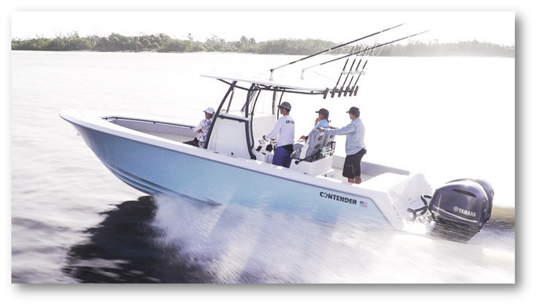 Faster Acceleration on Contender 30 ST with Sharrow Propellers