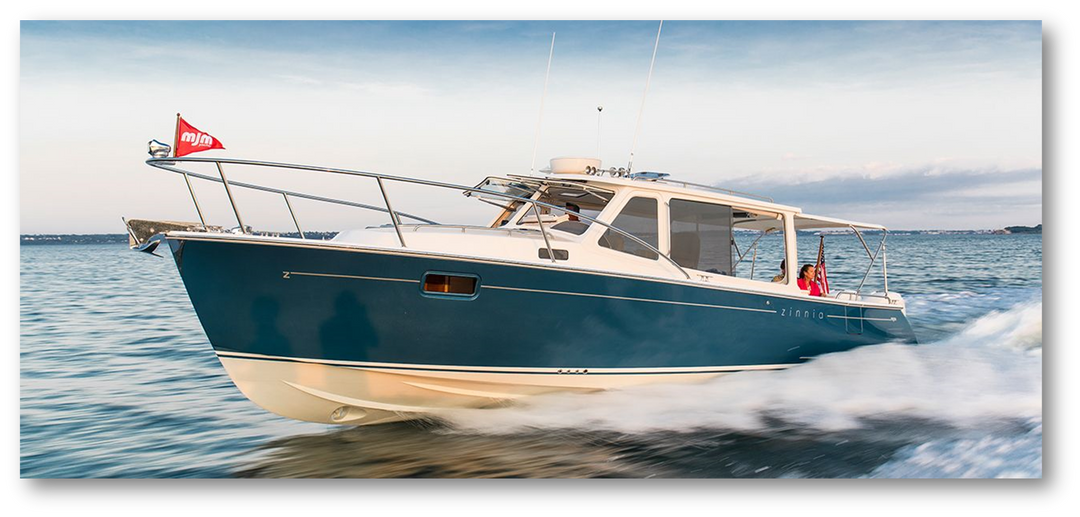 Sharrow Propellers Deliver Impressive Mid-Range Fuel Efficiency on MJM Yachts 35Z