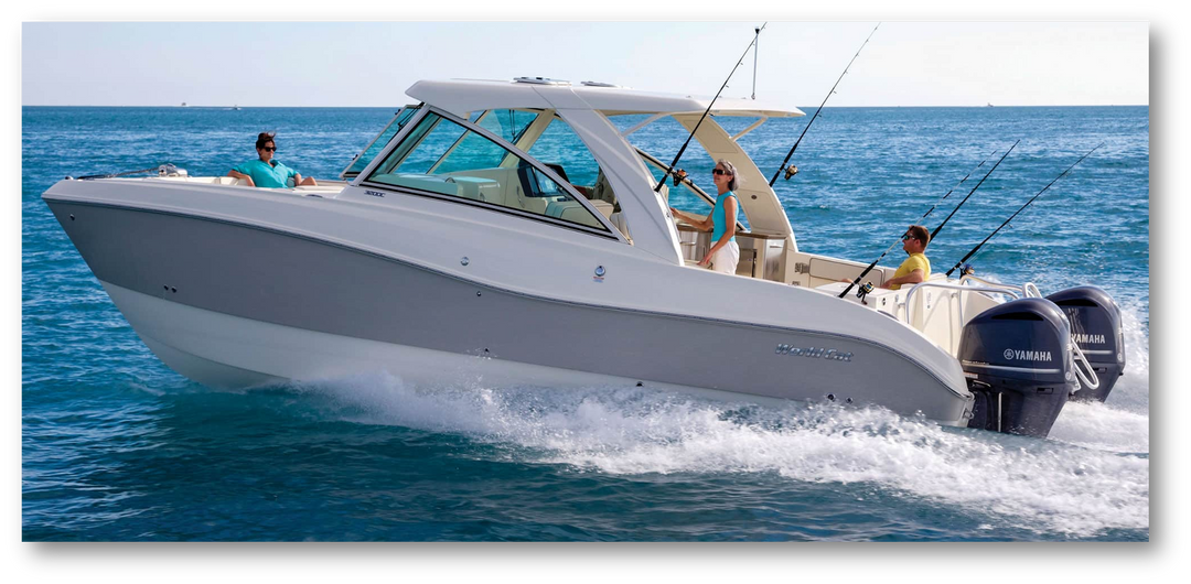 World Cat 32 DC Can Go 60 Miles Farther with Sharrow Propellers